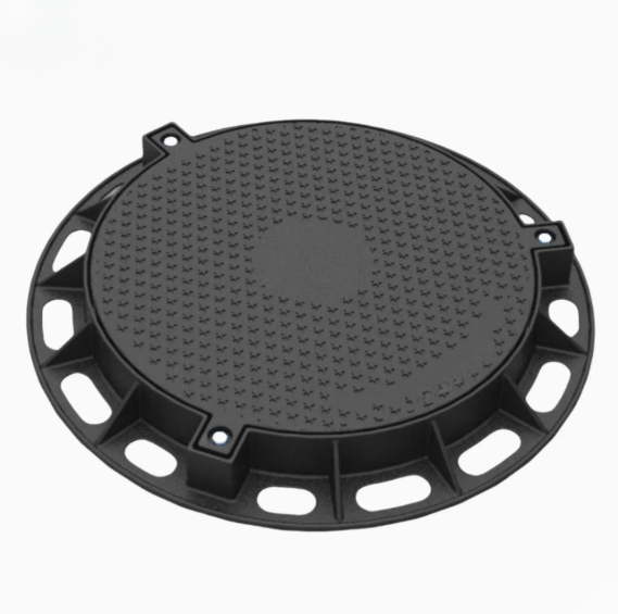 Custom cast iron manhole cover 01