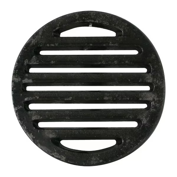 Custom cast iron drain cover 01
